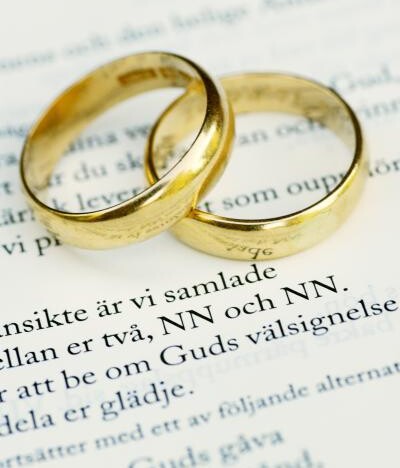Romantiskt dalabröllop i Fryksås